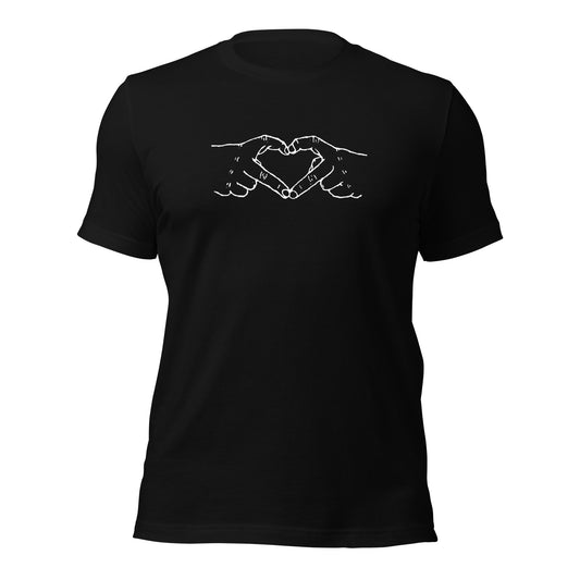 Heart Hands Unisex T-shirt